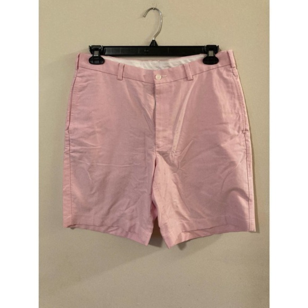 Brooks Brothers Mens Pink Chino Shorts Size 34‎ x 8.5 Cotton